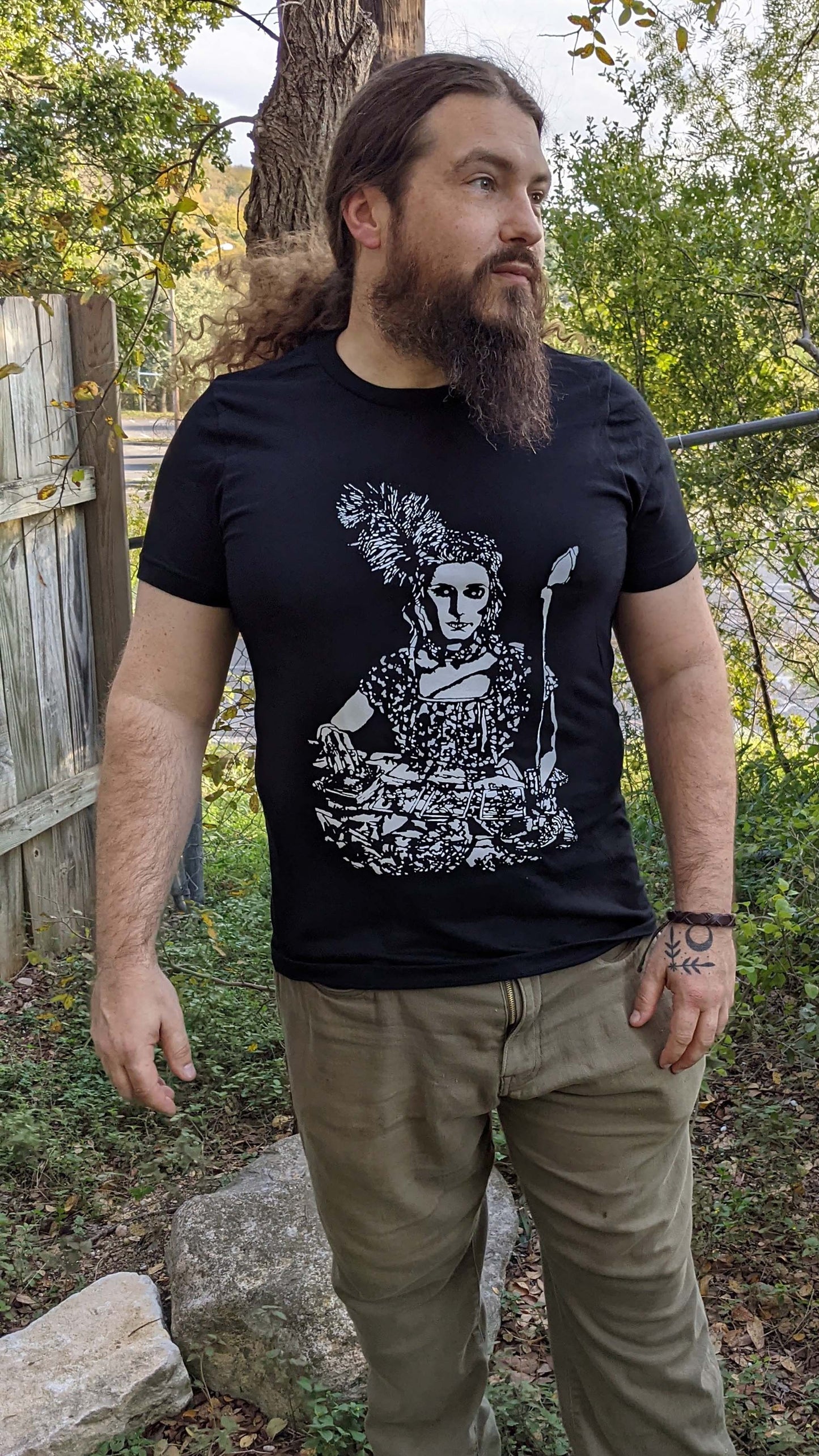 Tarot Reader - Unisex Cut Black T-Shirt