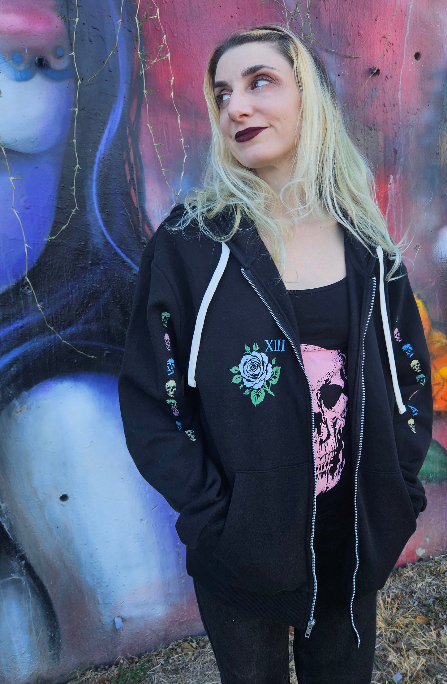 Death Hoodie - Unisex - Black
