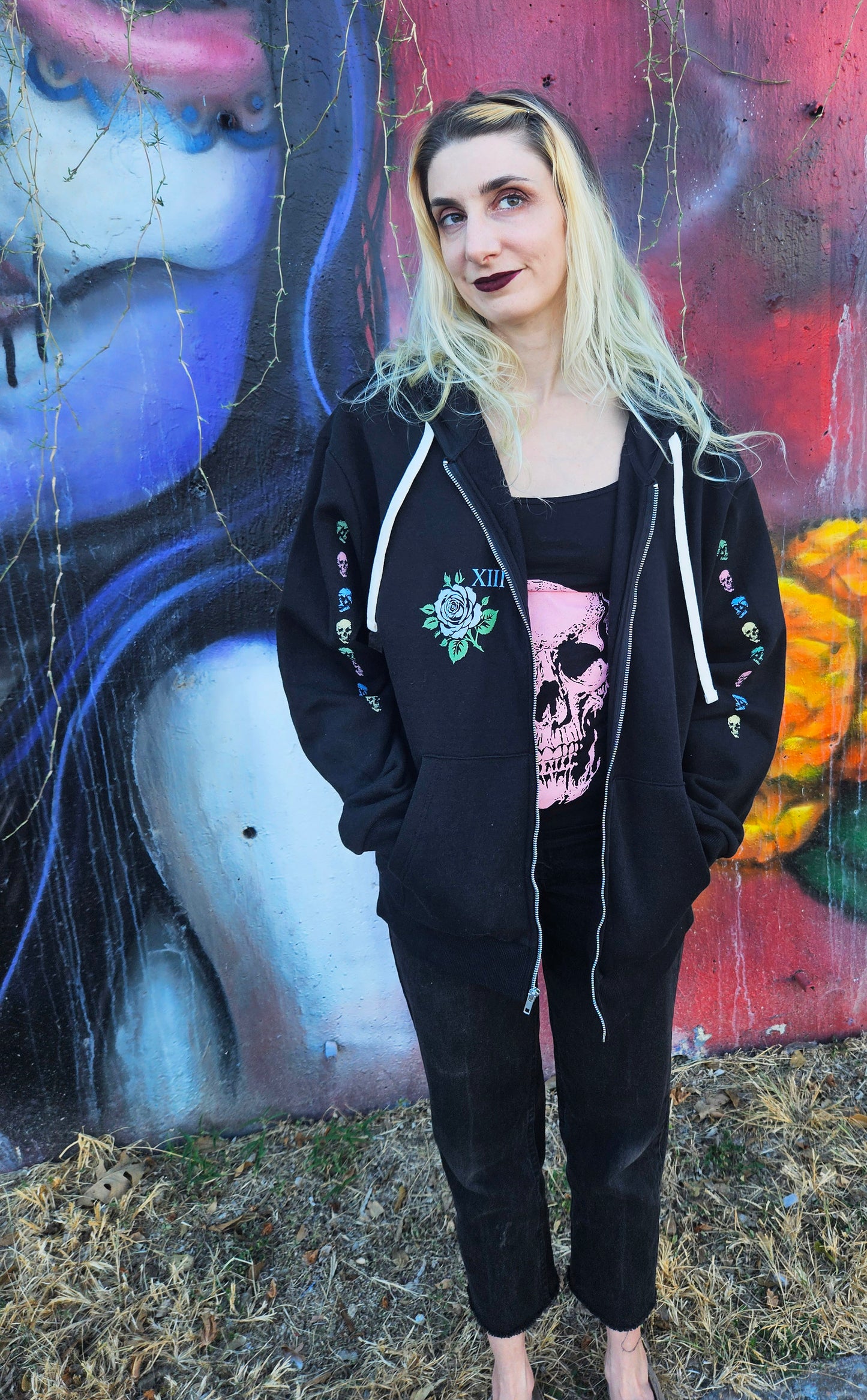 Death Hoodie - Unisex - Black