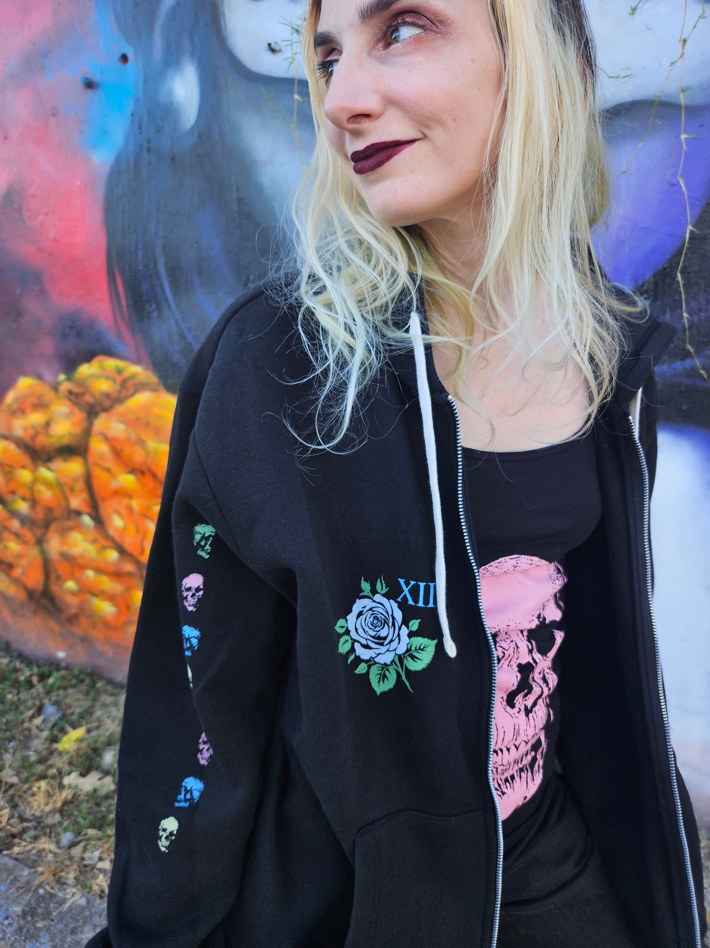 Death Hoodie - Unisex - Black