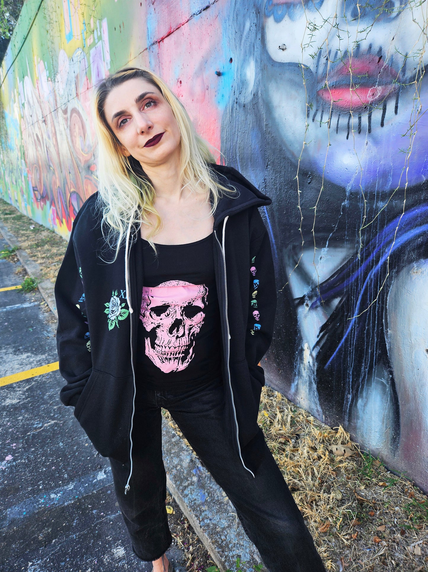 Death Hoodie - Unisex - Black