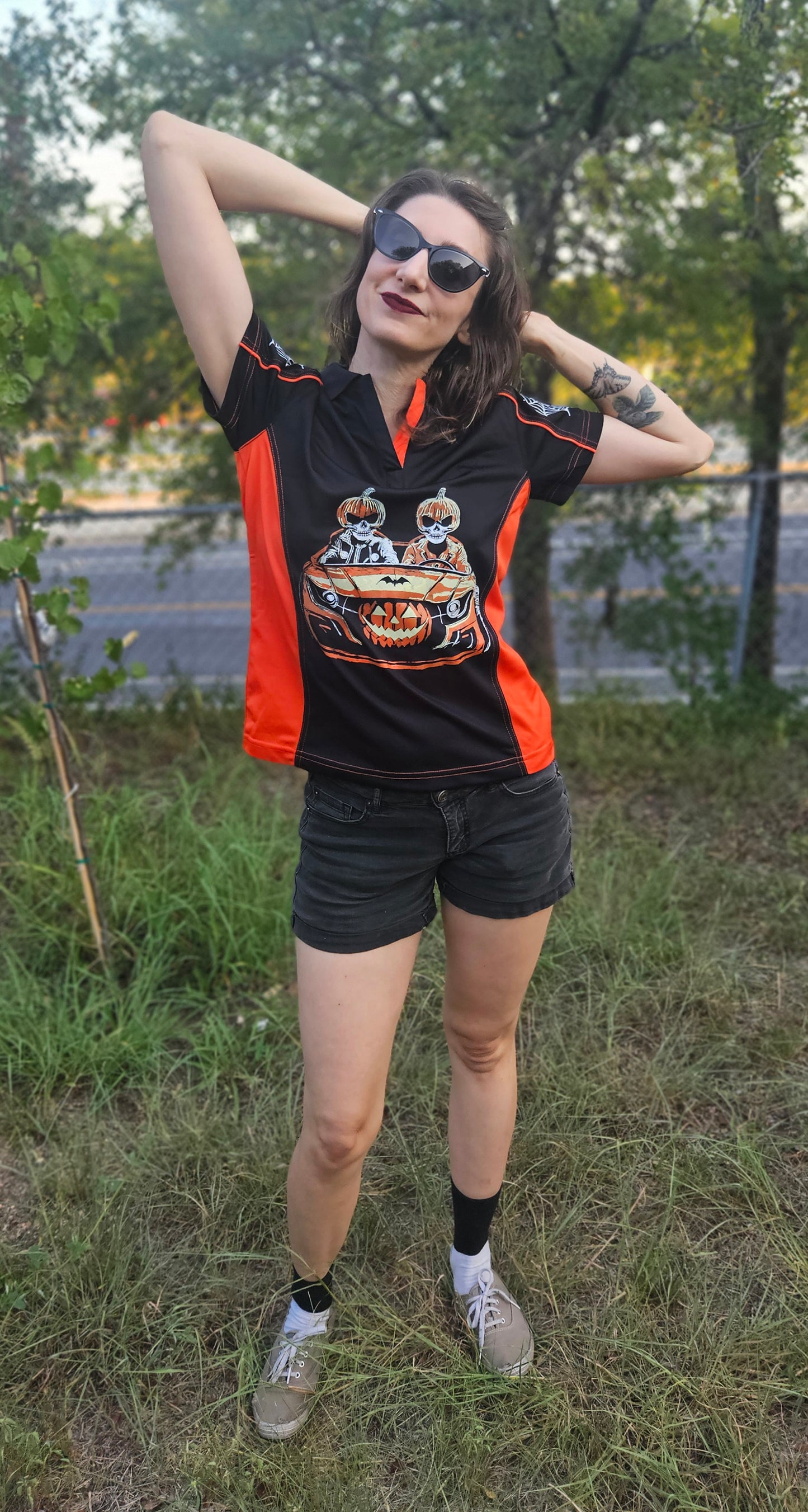 Jack O Racers - Femme Cut Collared Shirt