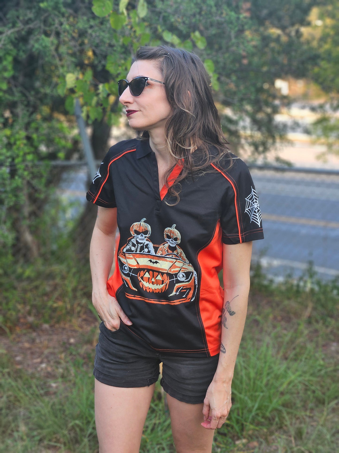 Jack O Racers - Femme Cut Collared Shirt