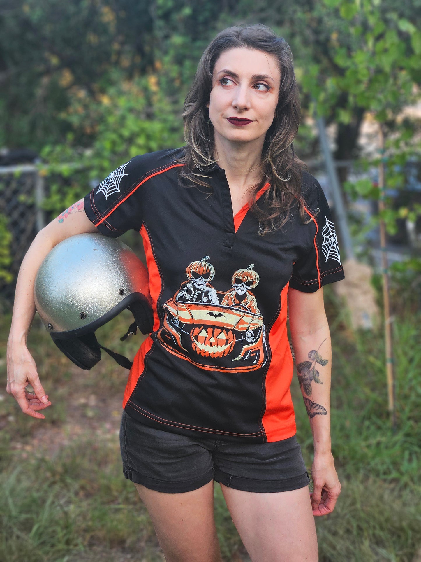 Jack O Racers - Femme Cut Collared Shirt