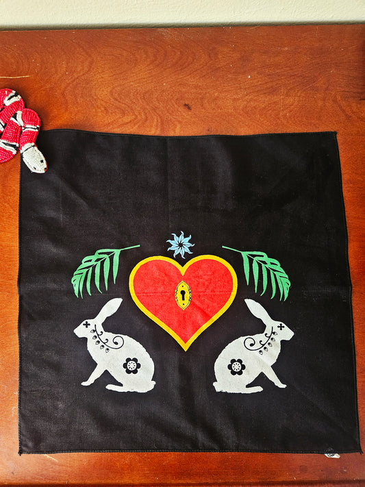 A Locked Heart - Altar Cloth/Bandana