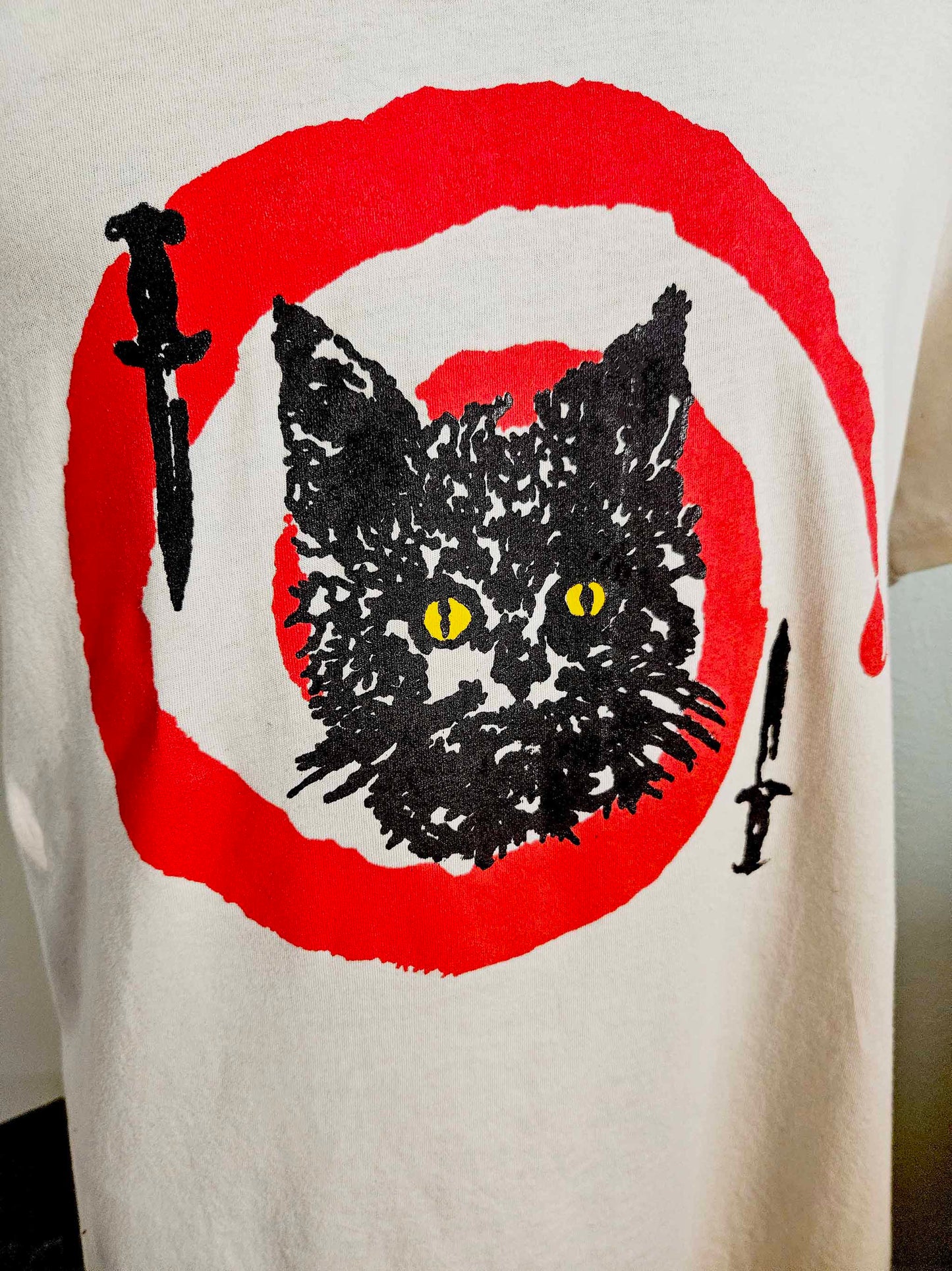 Hypno Cat - Bone White Unisex Cut