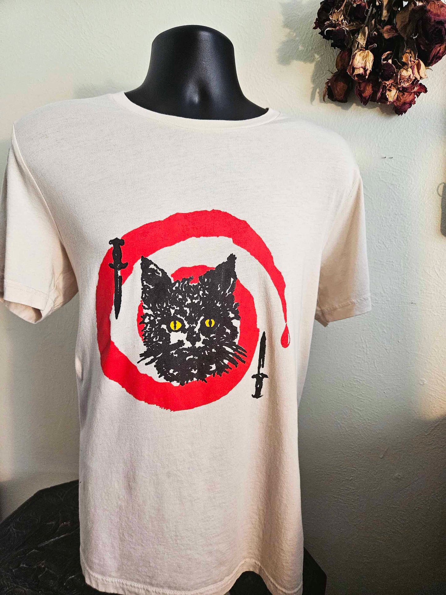Hypno Cat - Bone White Unisex Cut