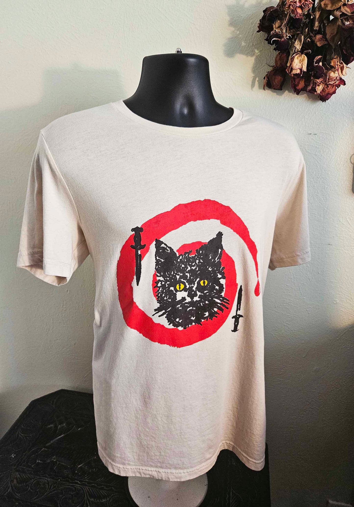 Hypno Cat - Bone White Unisex Cut