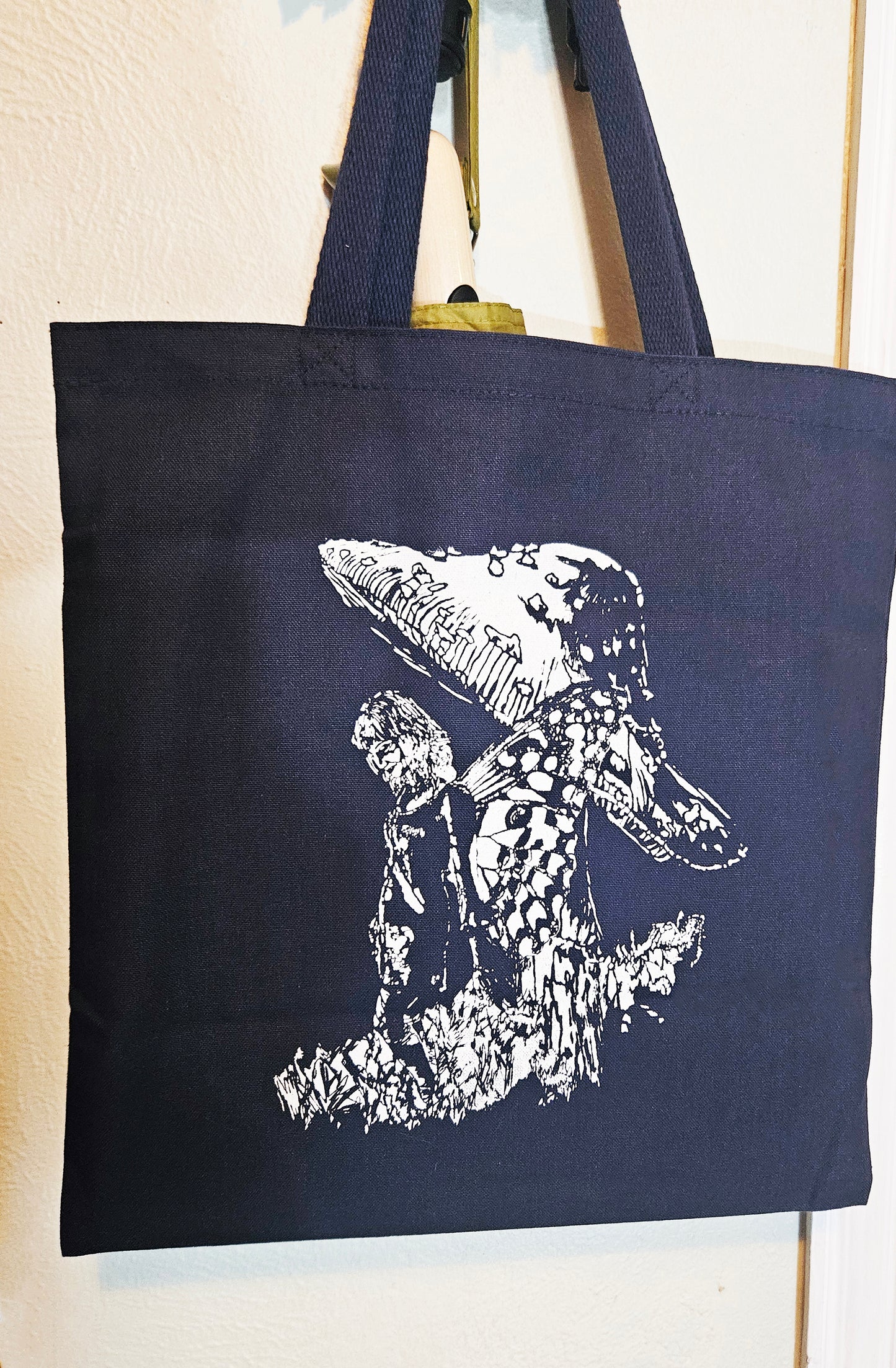 Mushroom Fairy - Tote Bag - Navy