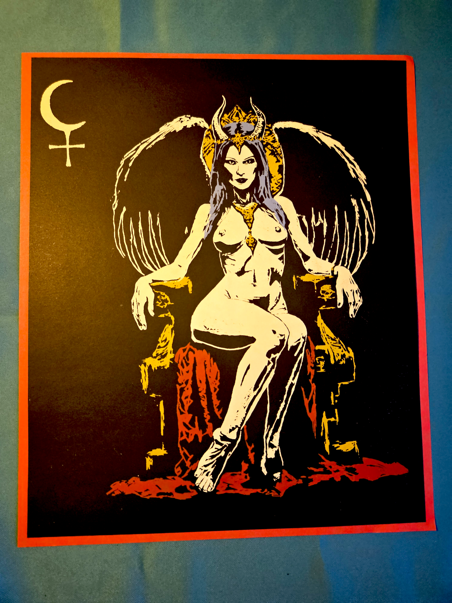 Lilith - Art Print - Red Mat