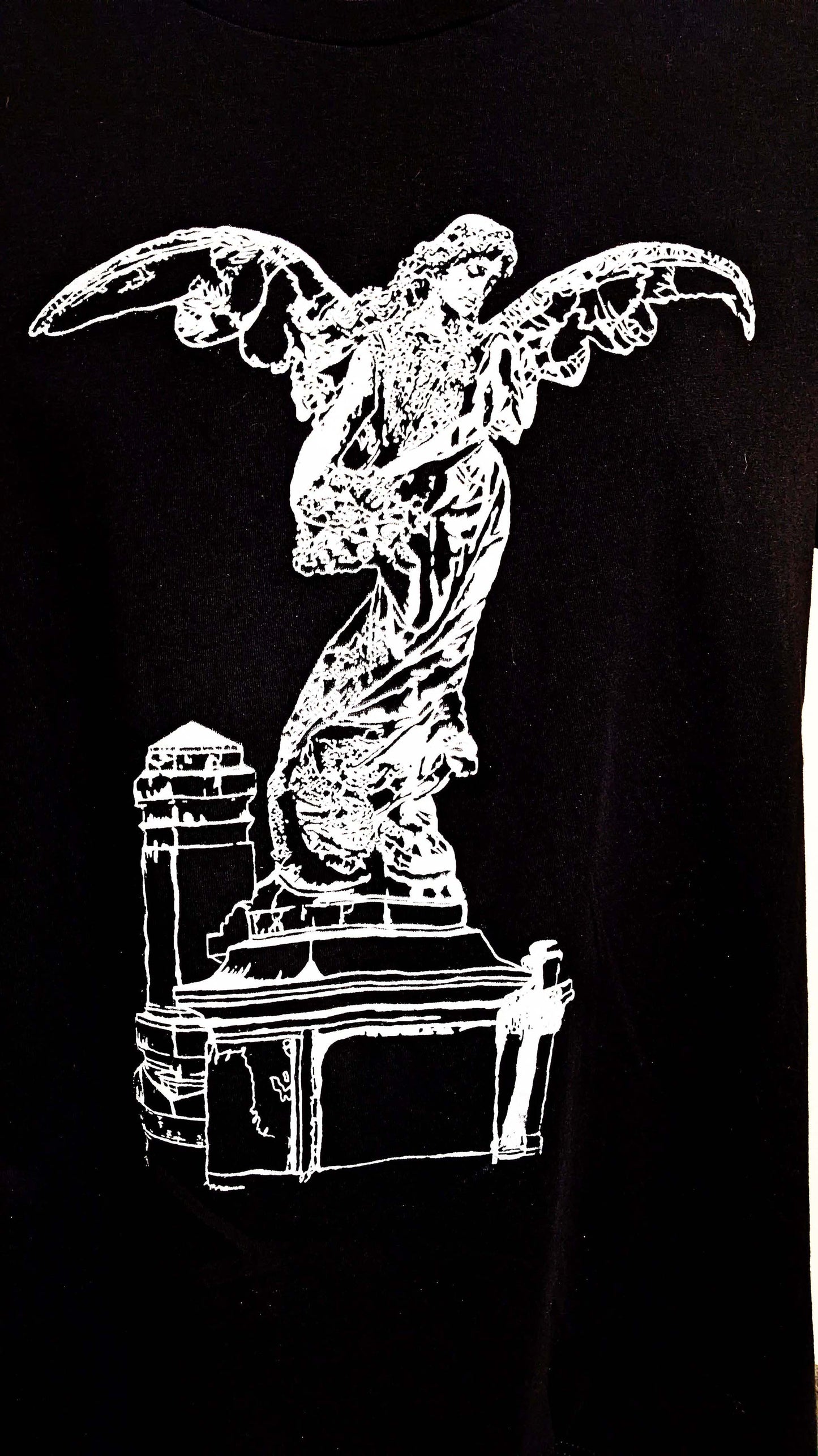 Cemetery Angel - Unisex Cut Black T-Shirt