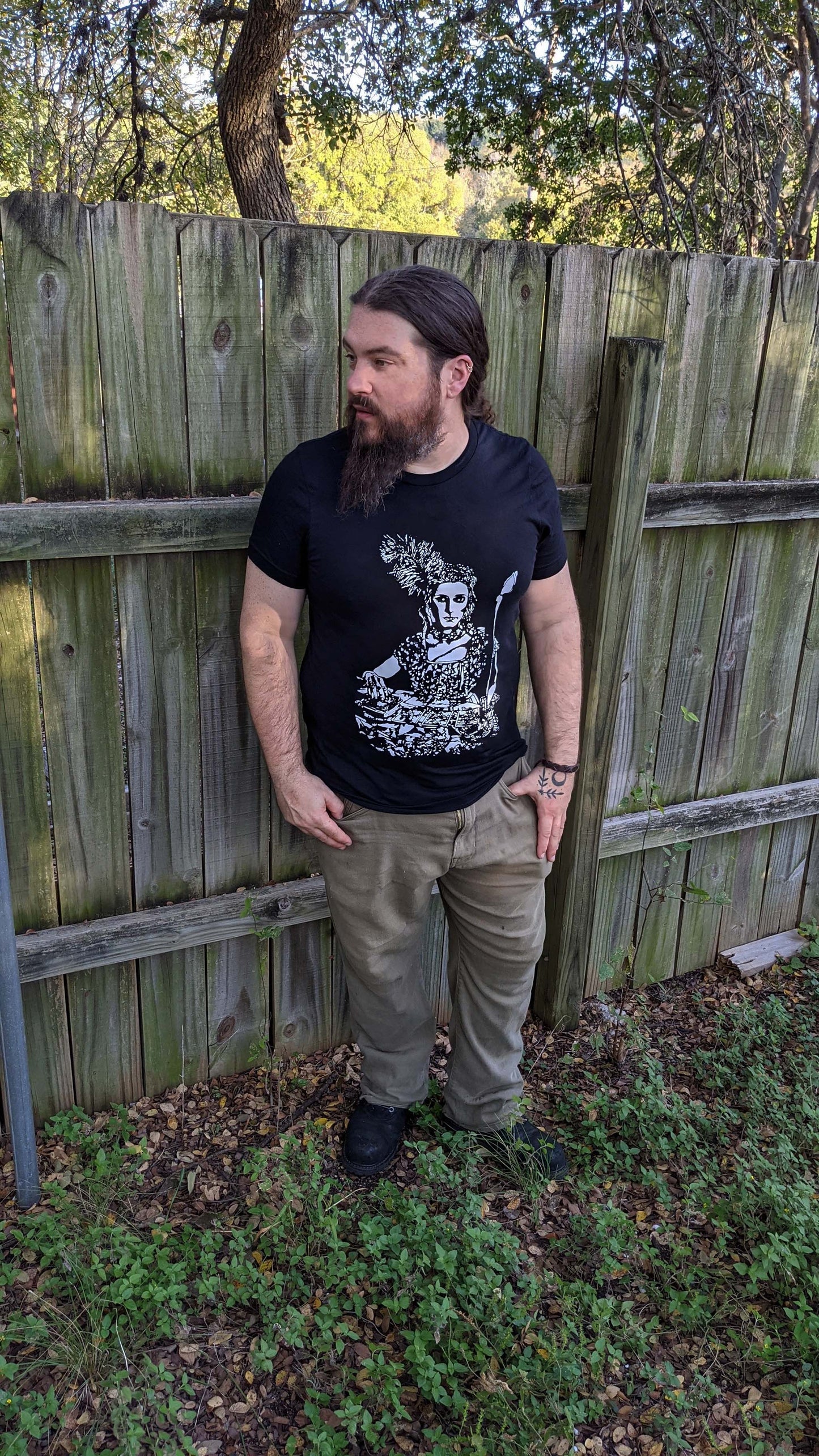 Tarot Reader - Unisex Cut Black T-Shirt