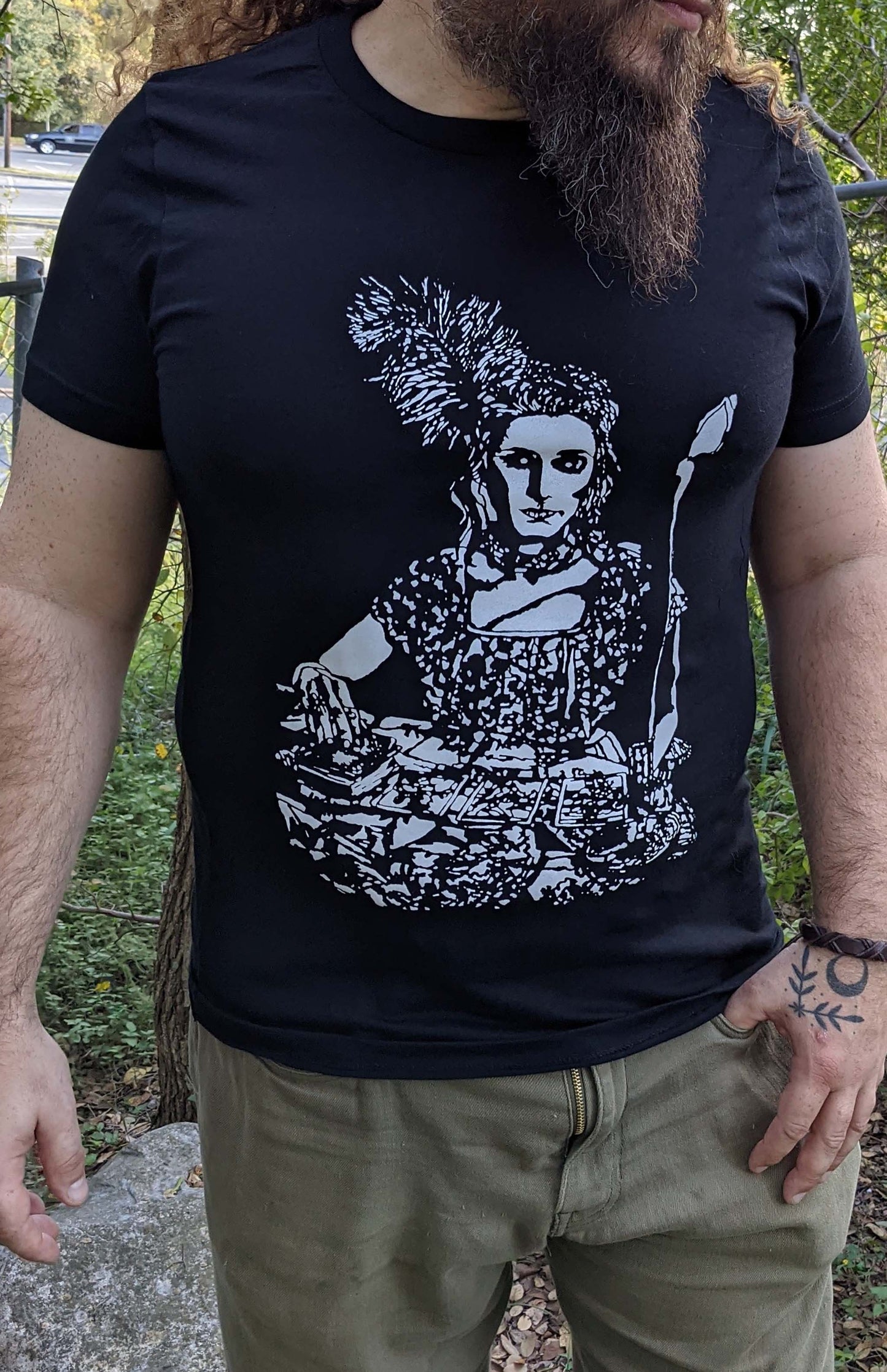 Tarot Reader - Unisex Cut Black T-Shirt